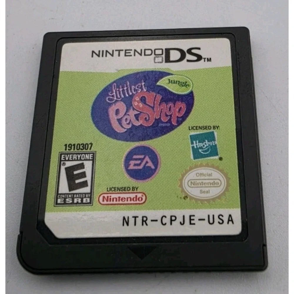 Littlest Pet Shop Jungle Nintendo DS Video Game Cartridge NTR-CPJE-USA Tested